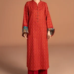 Maroon night party dress