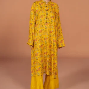 Yellow night party dress